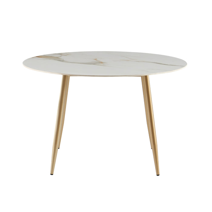 Comedor 4 Puestos Quina Beige, Champaña