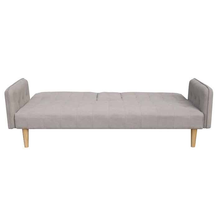 Sofá Cama Agnes Microfibra Beige, Natural
