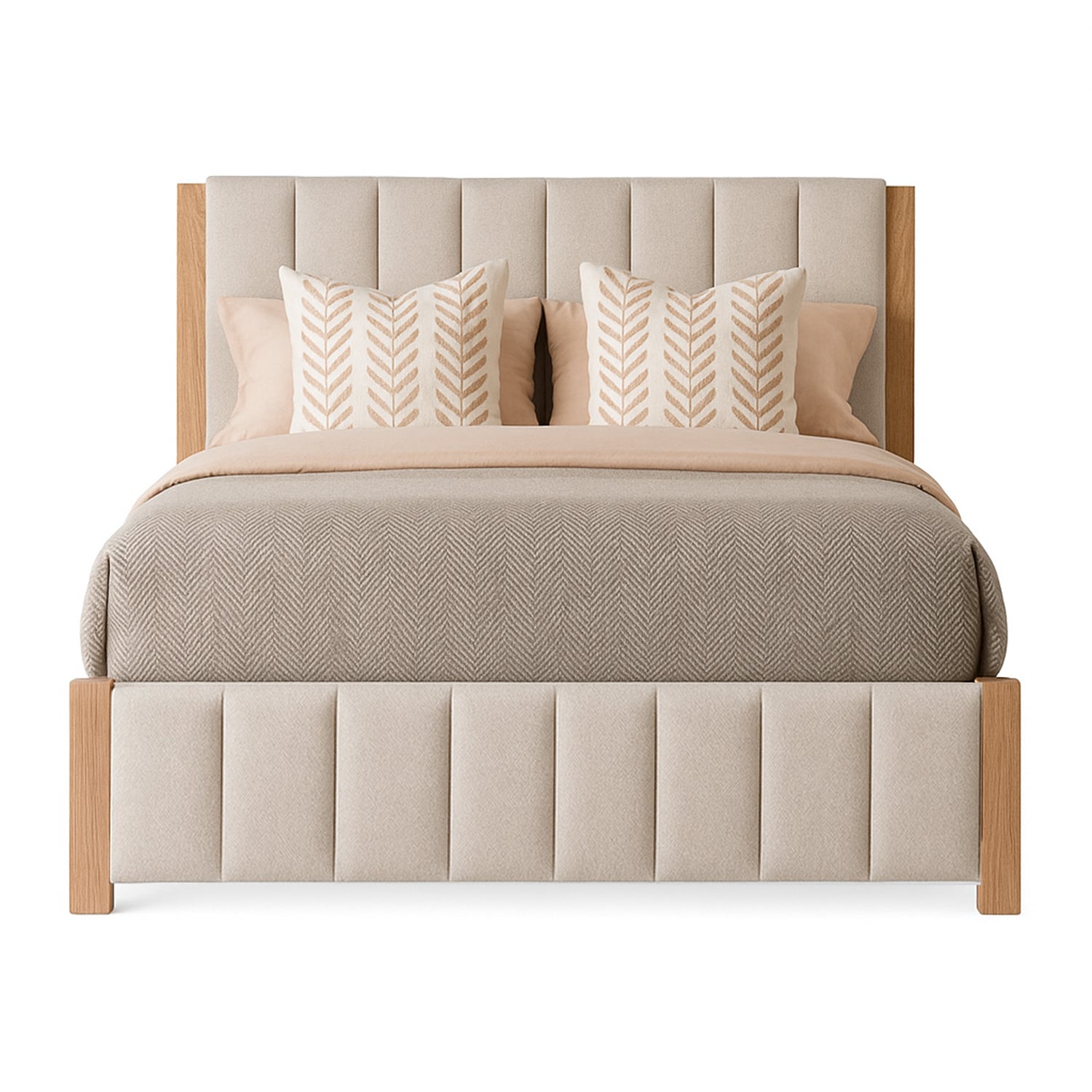 Cama Twin Nepal Beige, Natural