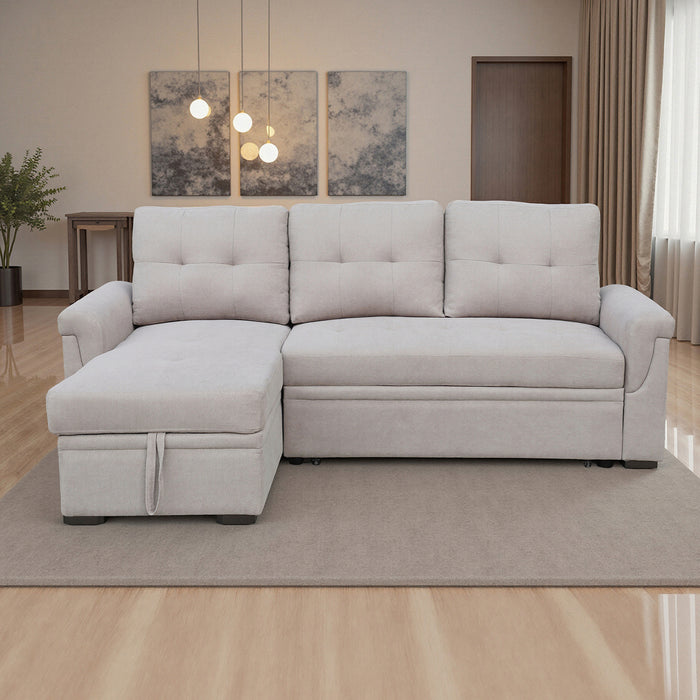 Sala Rinconera Baru Microfibra Beige