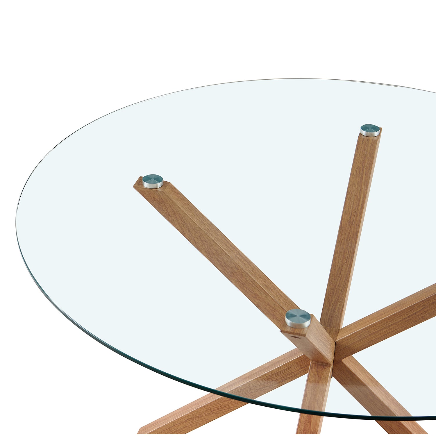 Comedor 6 Puestos Dousty Verde, Natural