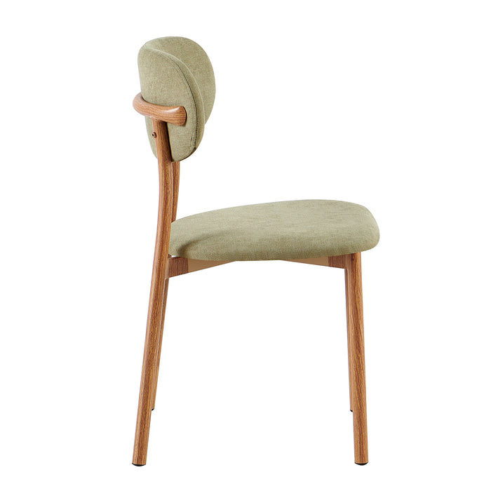 Comedor 6 Puestos Dousty Verde, Natural