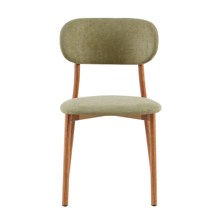 Comedor 6 Puestos Dousty Verde, Natural