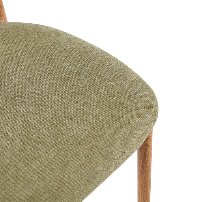 Comedor 6 Puestos Dousty Verde, Natural