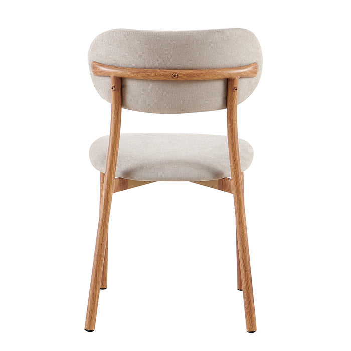 Comedor 6 Puestos Dousty Beige, Natural