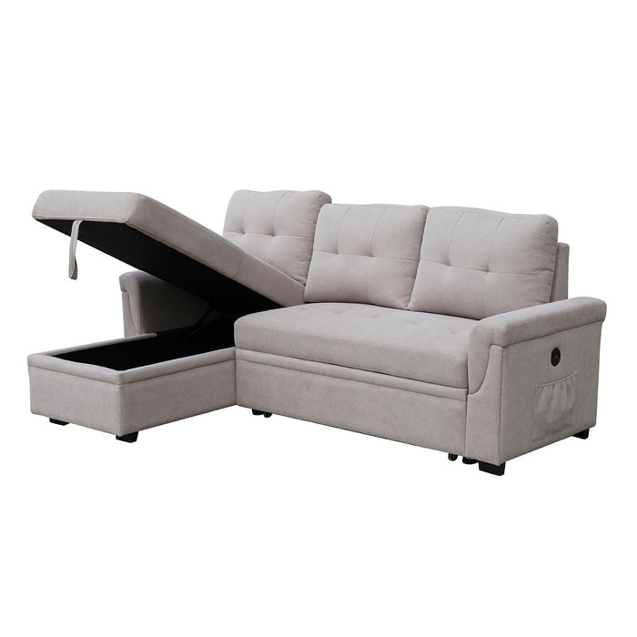 Sala Cama Barcelona Lino Beige