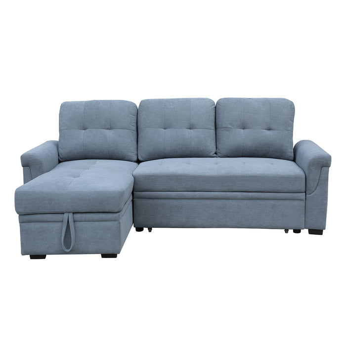 Sala Cama Barcelona Lino Azul