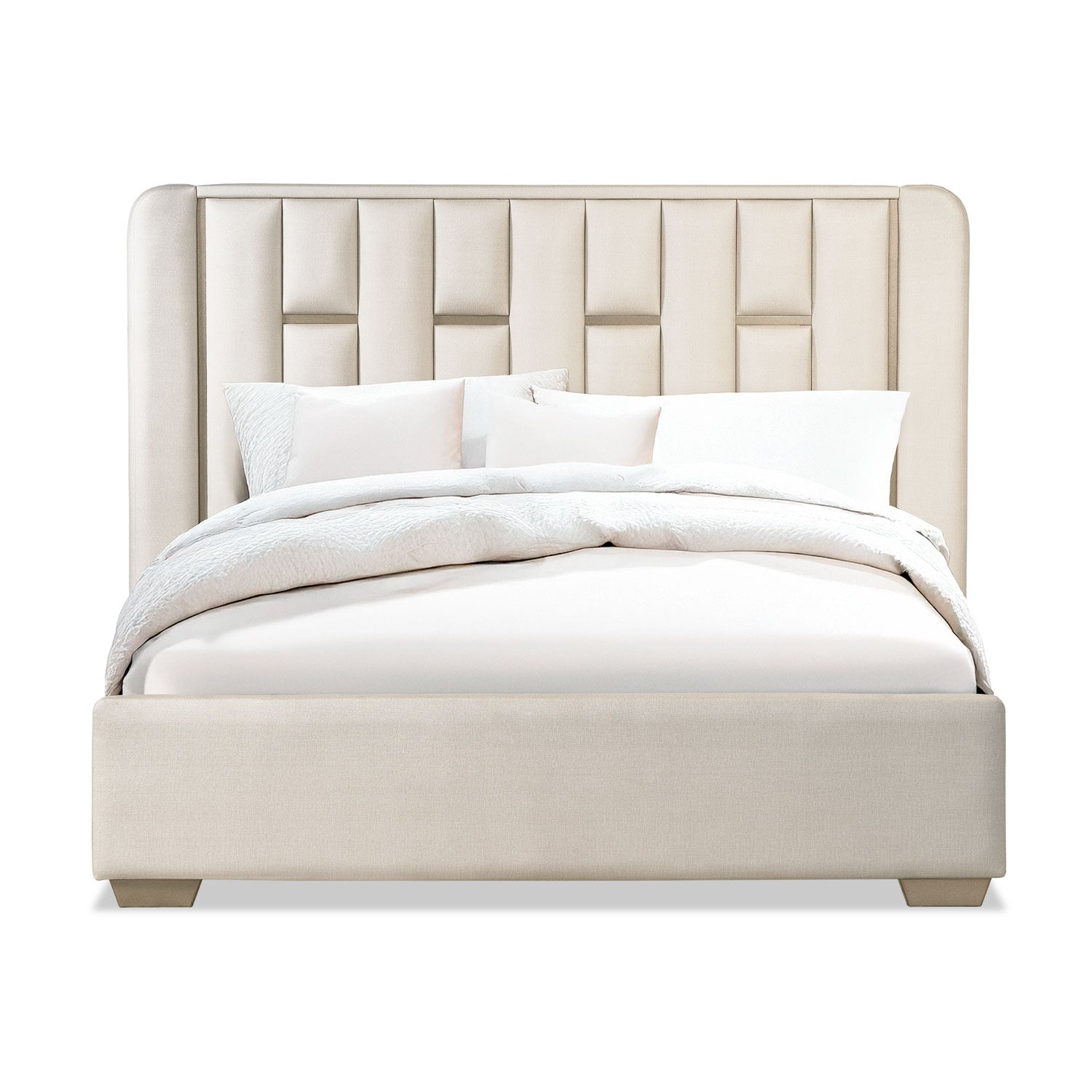 Cama King Sevilla Eurolino Perla, Champaña.