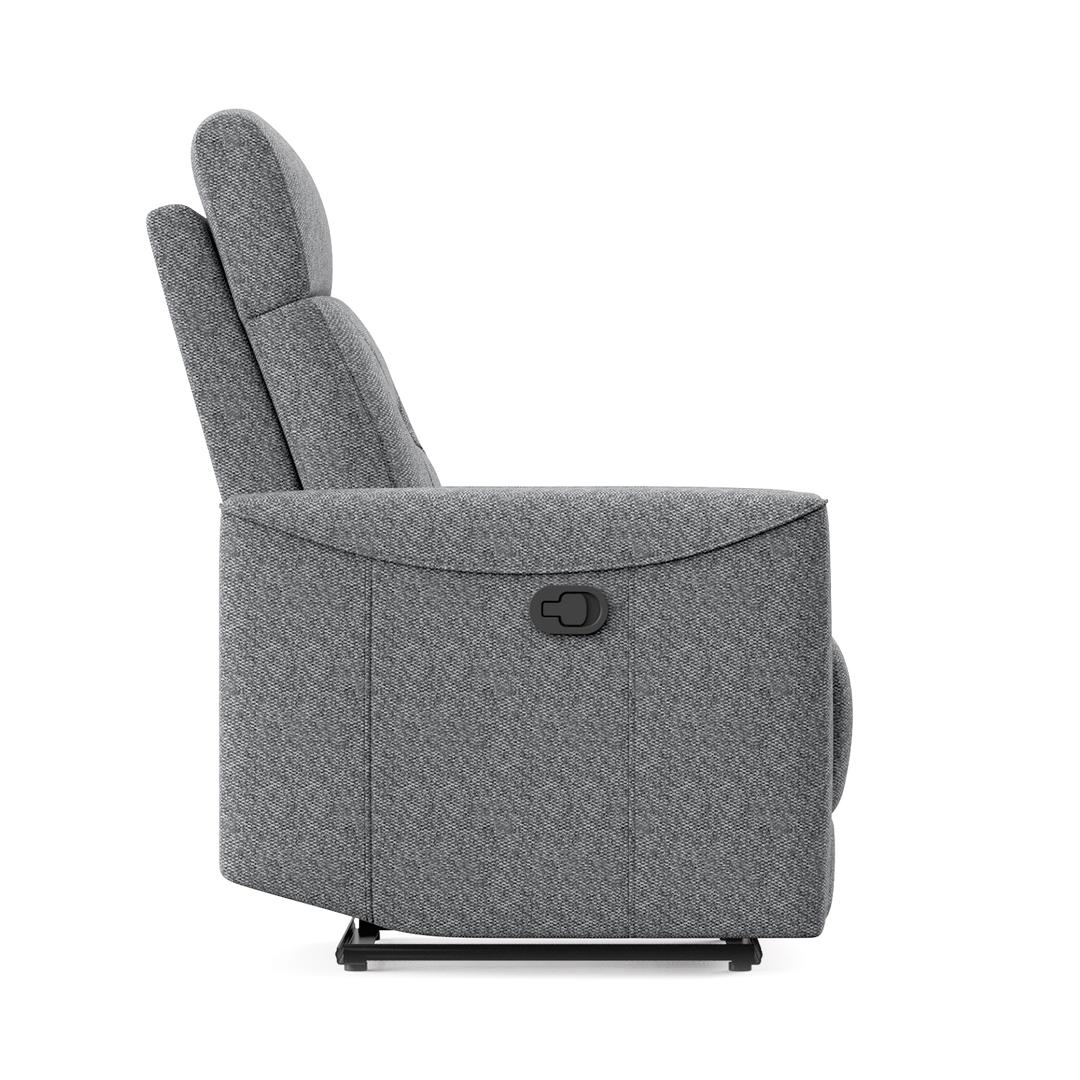 Sillón Reclinable Cerati Gris Plata