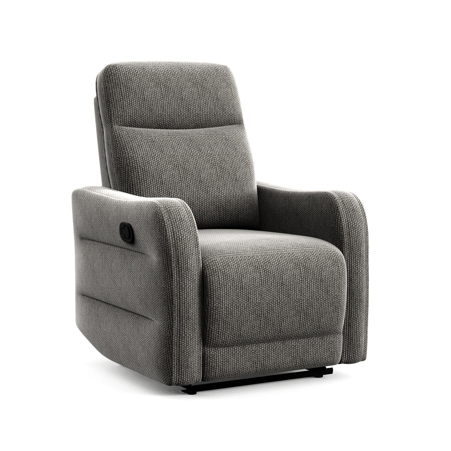 Sillón Reclinable Chicago Gris Plata