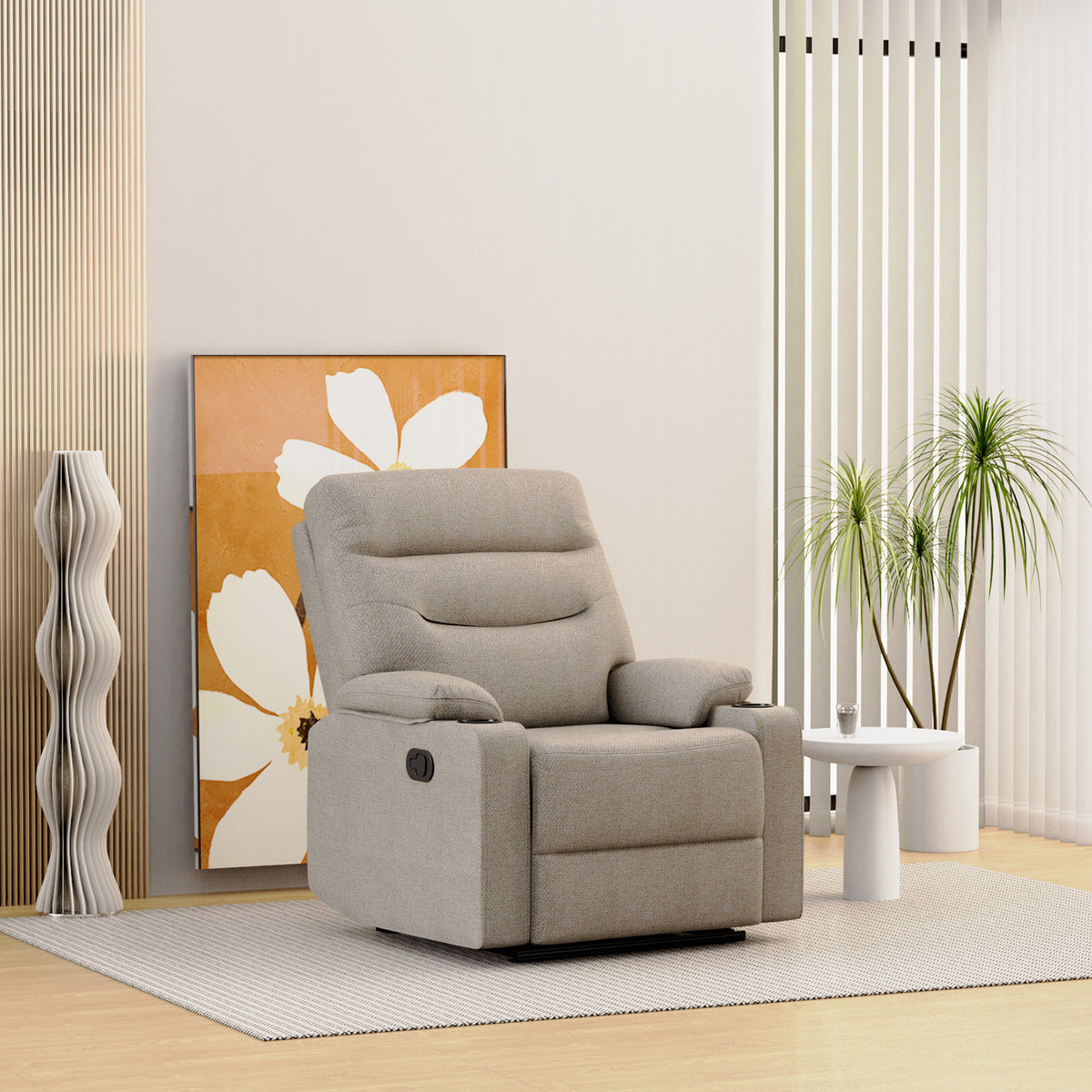 Sillón Reclinable Ari Plata