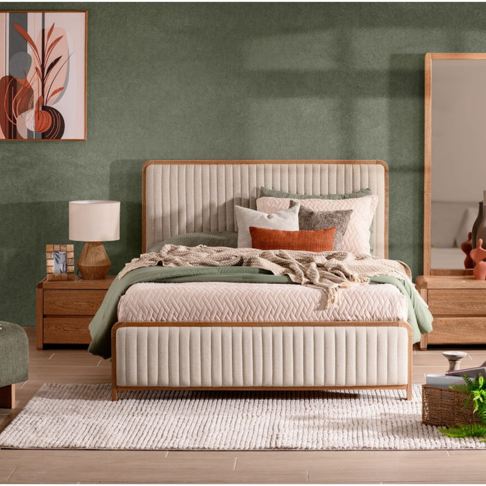 Cama Full Celeste Eurolino Beige