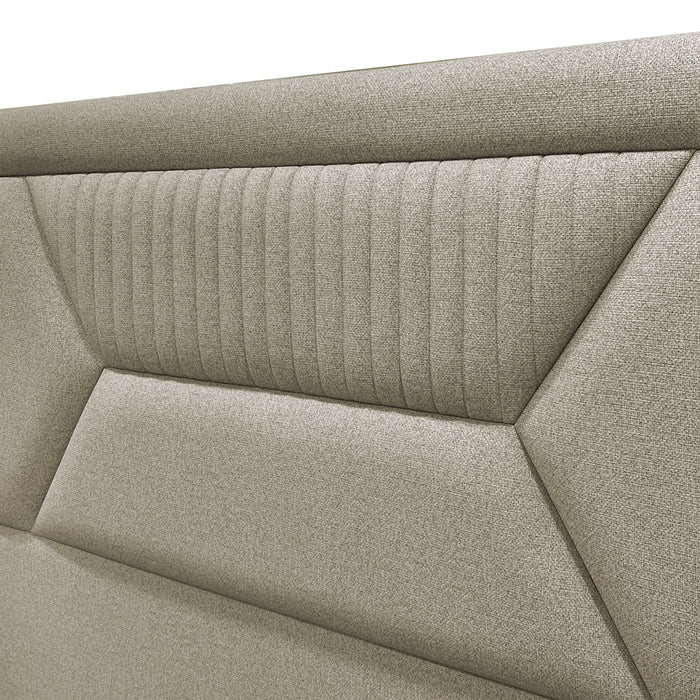 Cama Full Praga Eurolino Beige