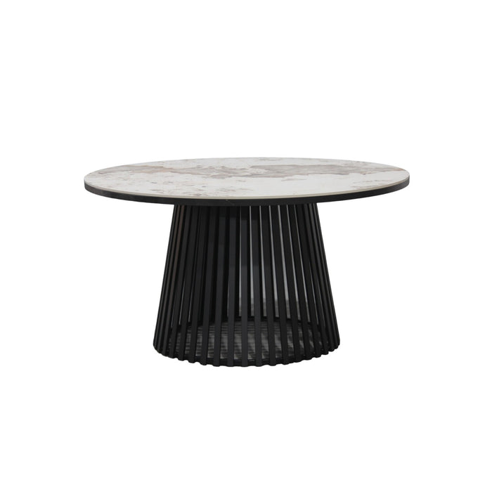 Comedor 6 Puestos Donato Marmolizado, Beige