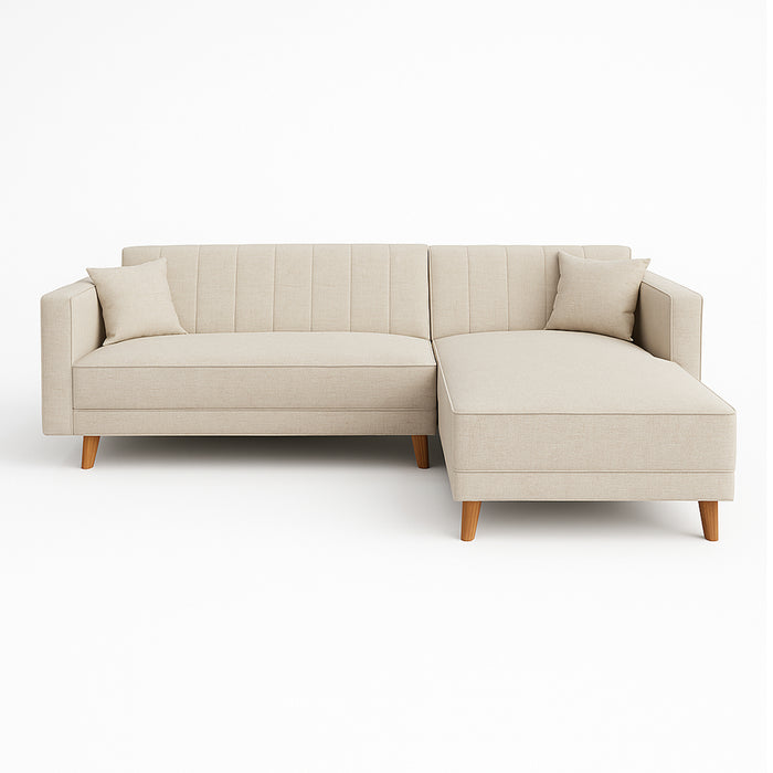 Sala rinconera Ren Beige Rayas