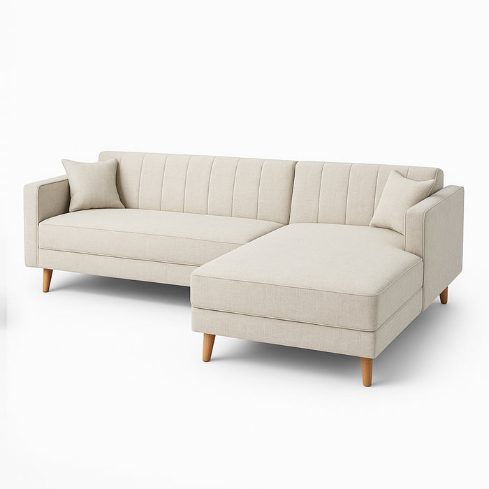 Sala rinconera Ren Beige Rayas