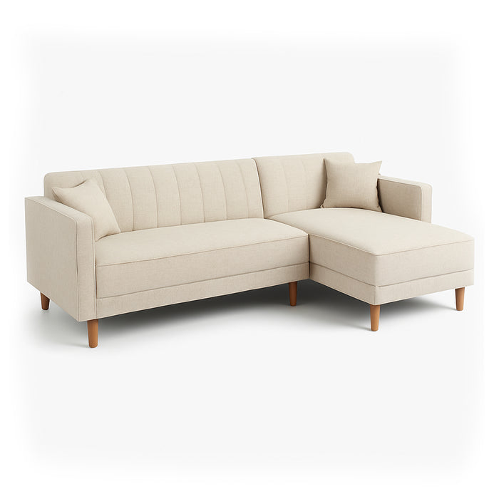 Sala rinconera Ren Beige Rayas