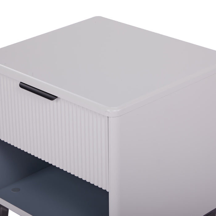 Mesa De Noche Ibiza Crudo