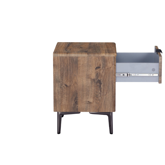 Mesa De Noche Ibiza Natural Oscuro