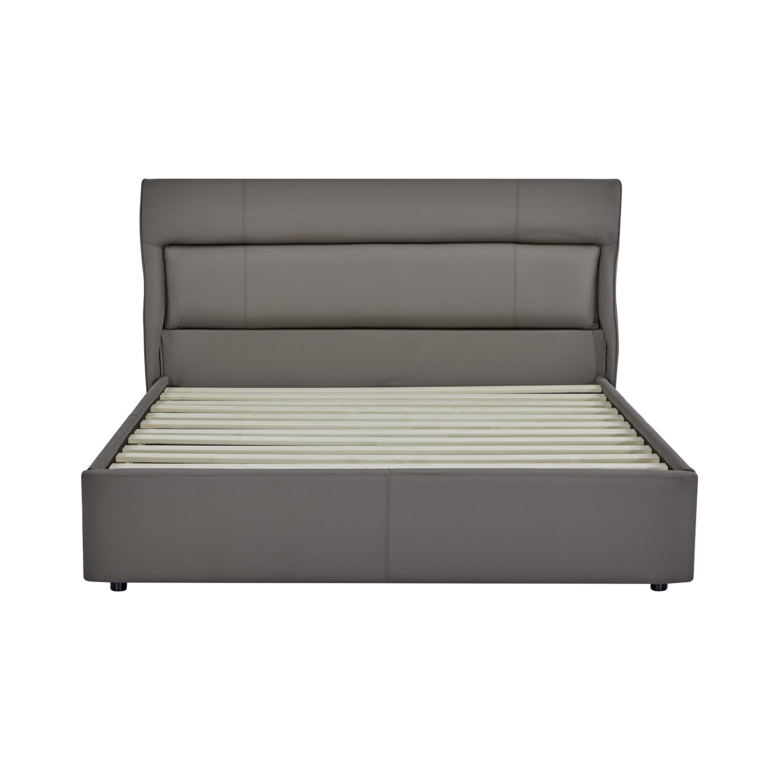 Cama King Ghala Eurocuero Chocolate