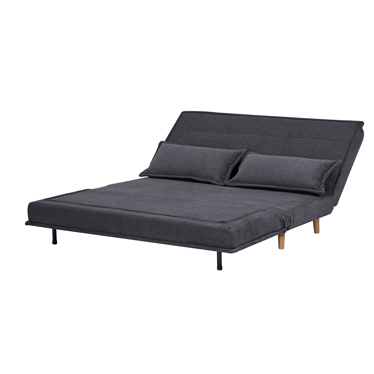 Sofá Cama Emmi Lino Gris