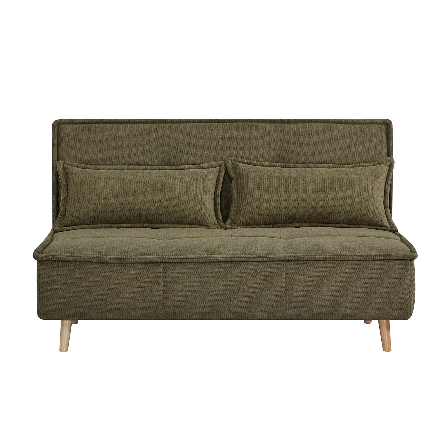 Sofá Cama Emmi Lino Verde