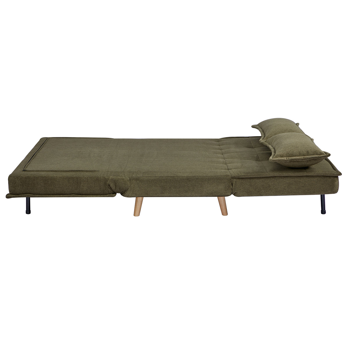 Sofá Cama Emmi Lino Verde