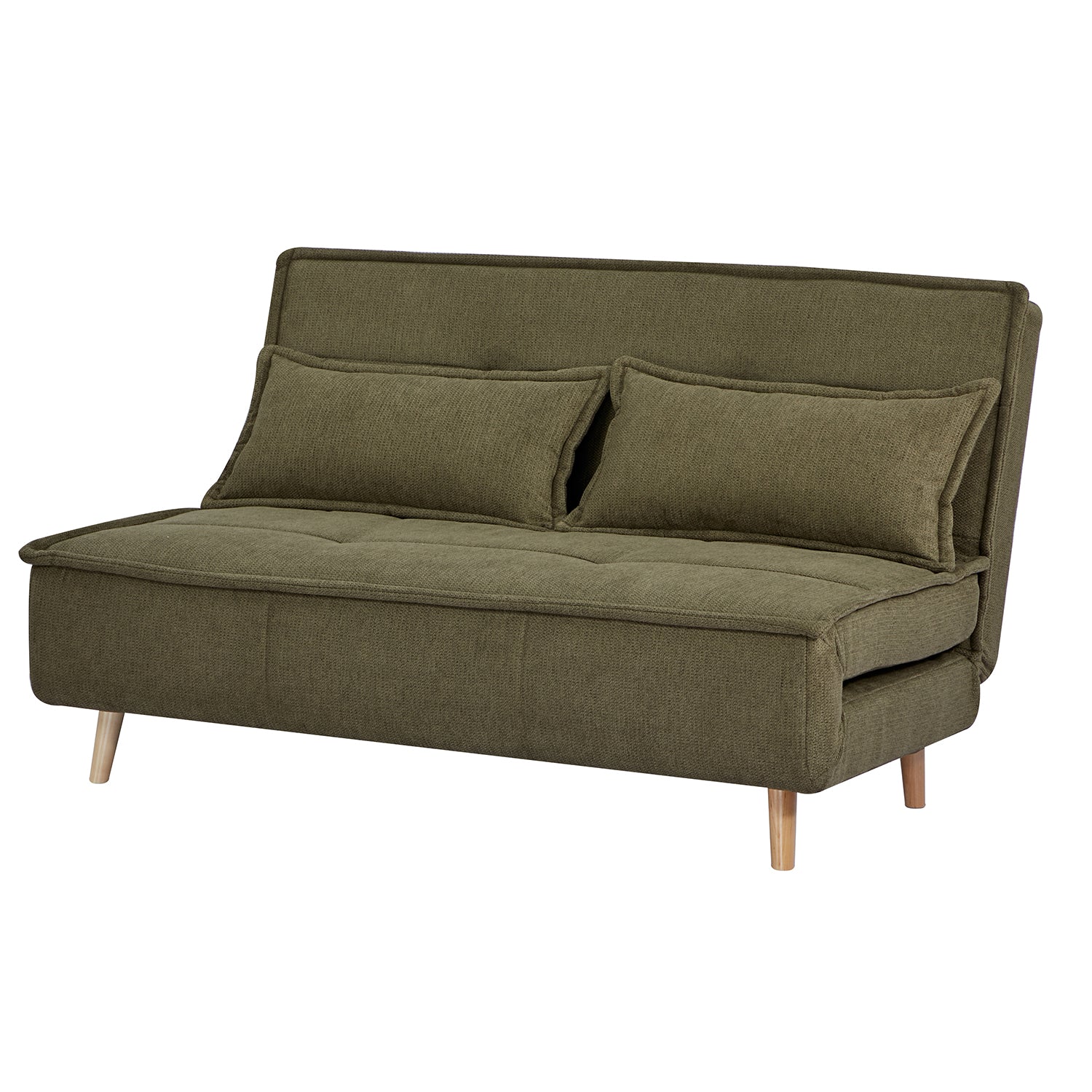 Sofá Cama Emmi Lino Verde