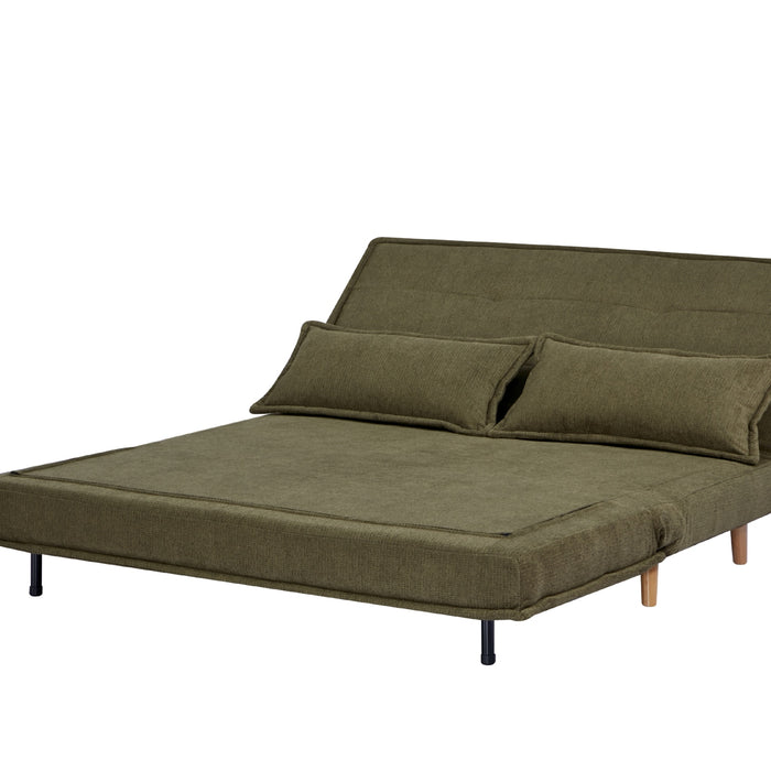 Sofá Cama Emmi Lino Verde