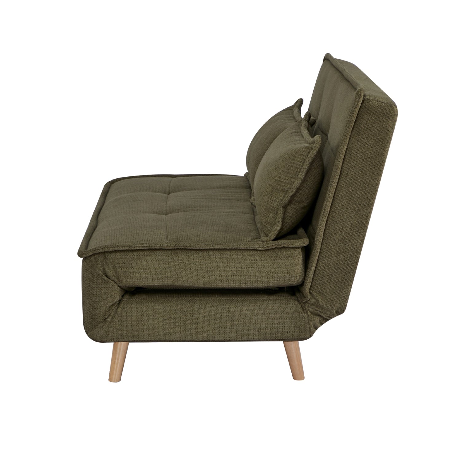 Sofá Cama Emmi Lino Verde