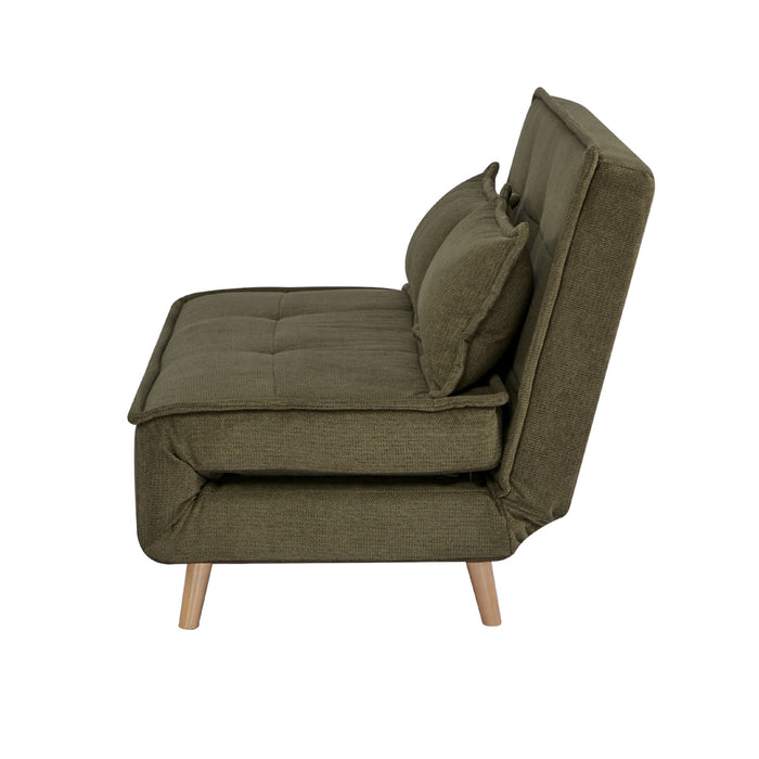 Sofá Cama Emmi Lino Verde