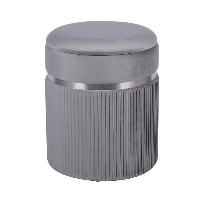 Puff Tom Velvet Taupe