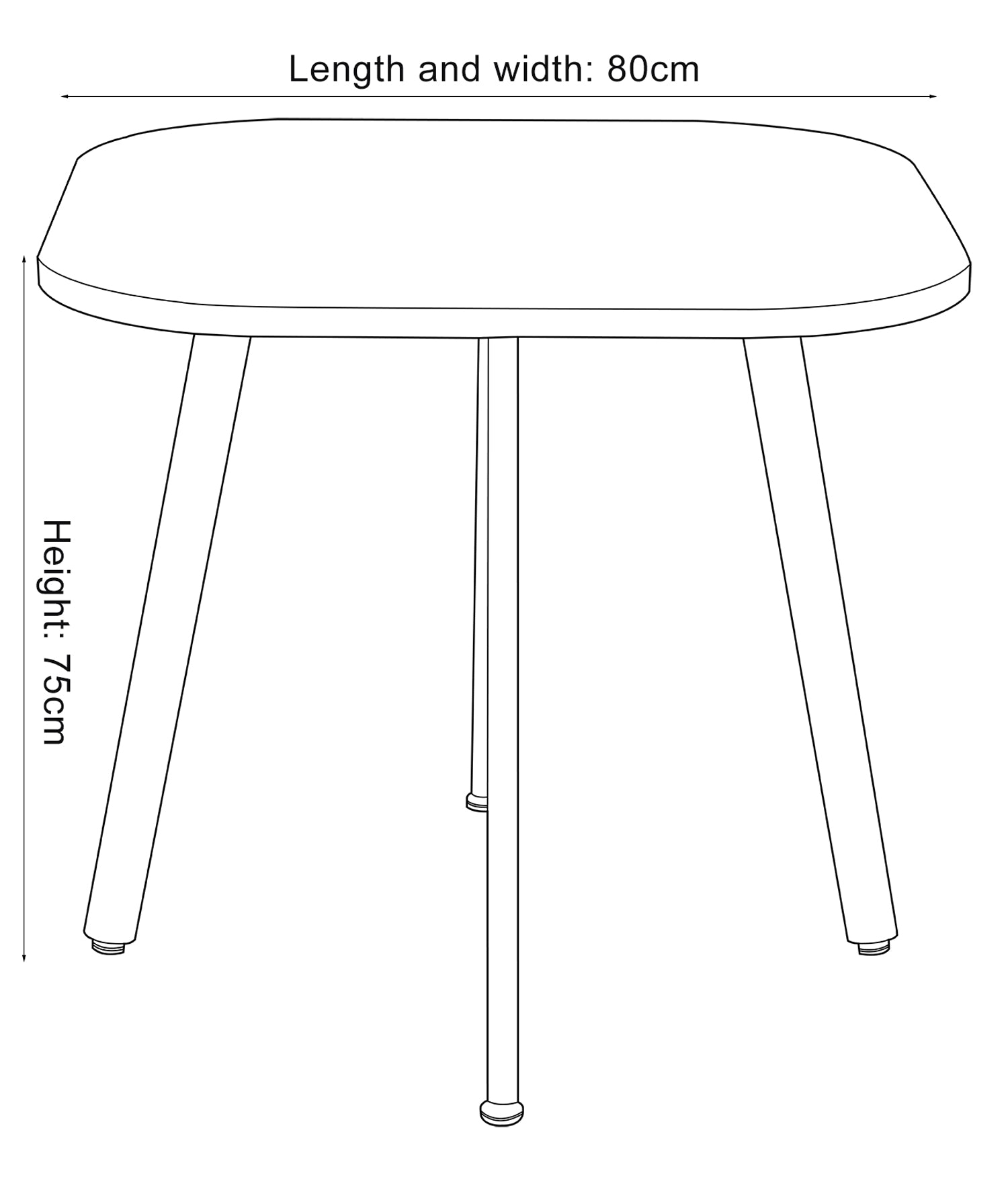 Comedor 4 Puestos Alec Gris