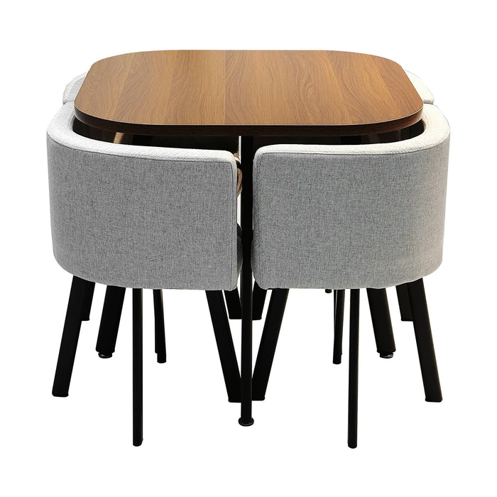 Comedor 4 Puestos Alec Beige