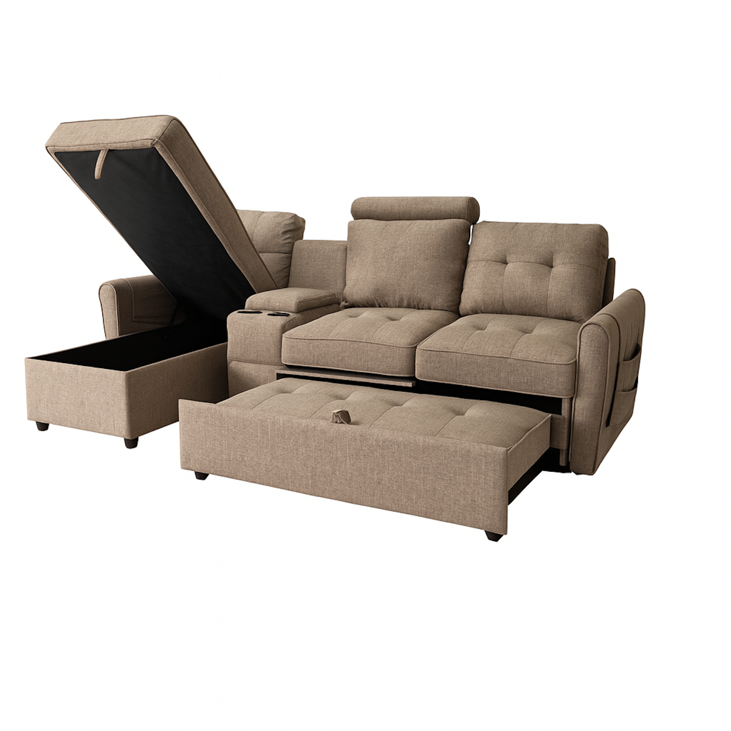 Sala Cama Oxford Premium Lino Beige