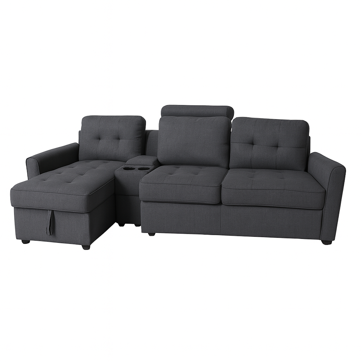 Sala Cama Oxford Premium Lino Plomo