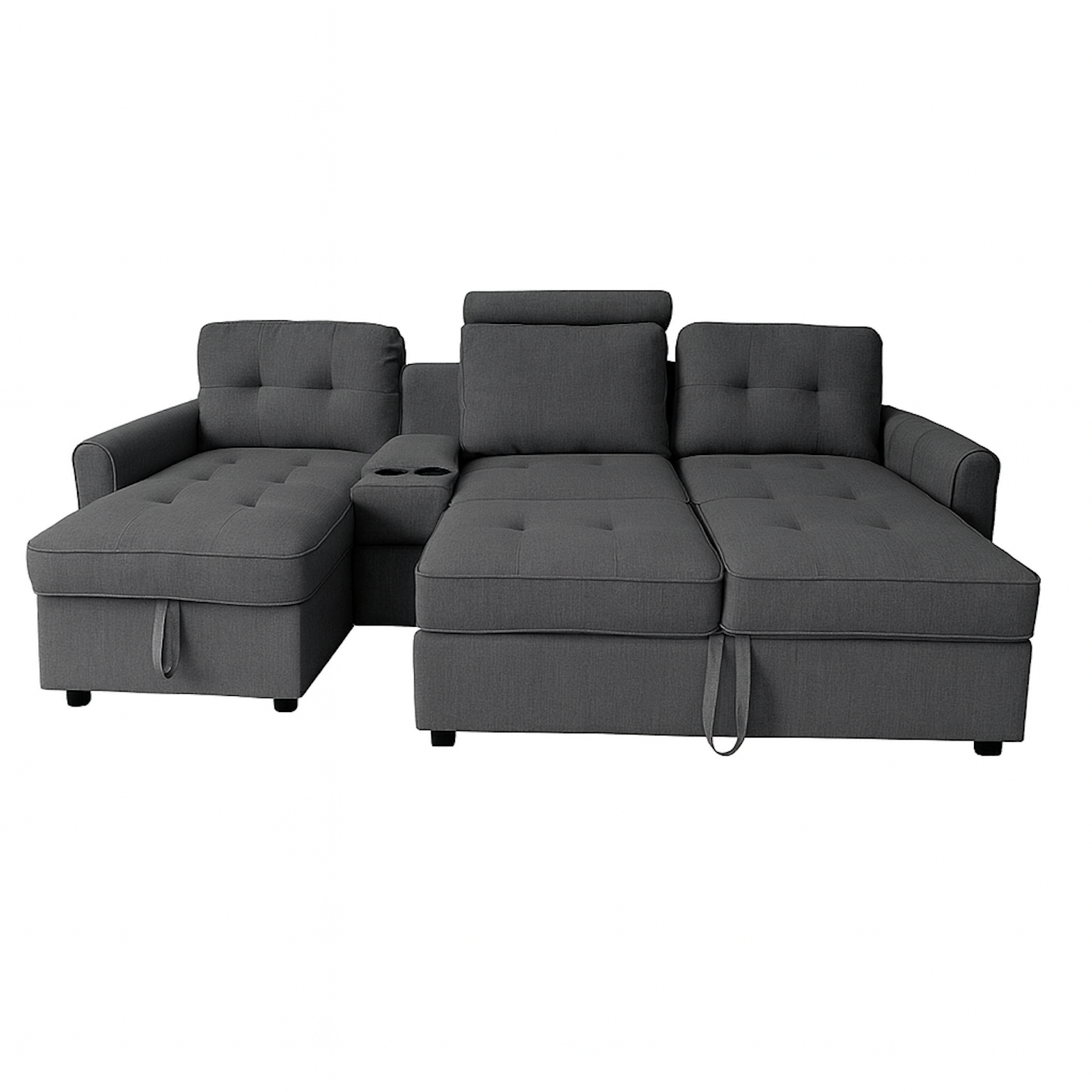 Sala Cama Oxford Premium Lino Plomo