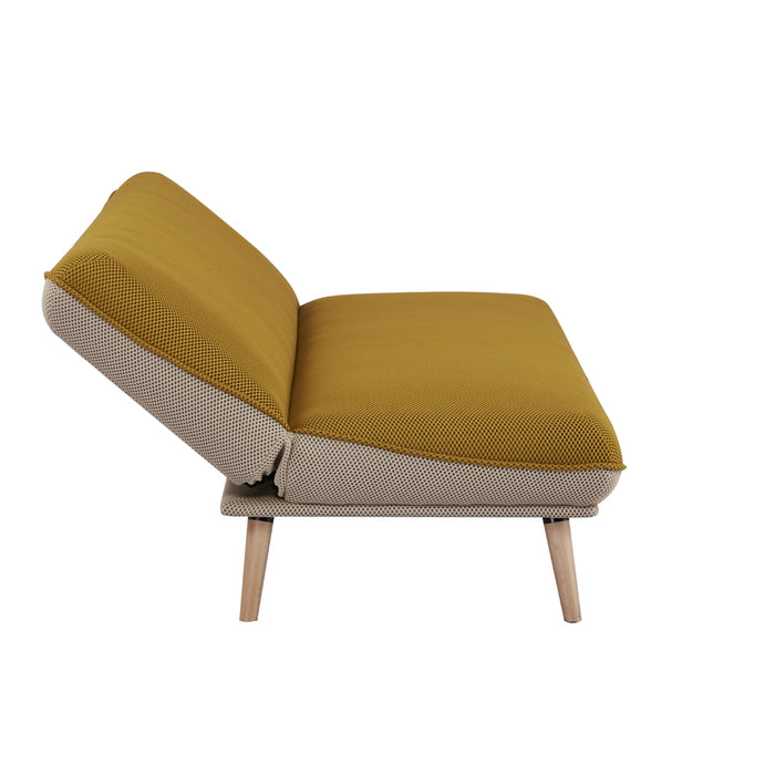 Sofá Cama Lino Ethan Amarillo, Beige