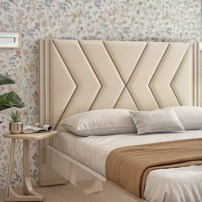 Recamara Full Artemisa Perla, Off White, Champaña
