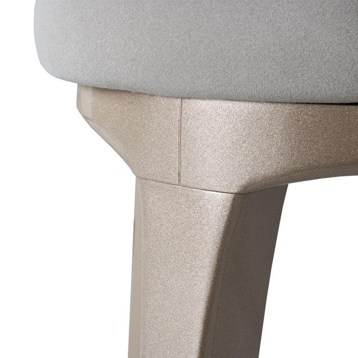 Comedor 4 Puestos Lexus Velvet Siena Marfil, Champaña