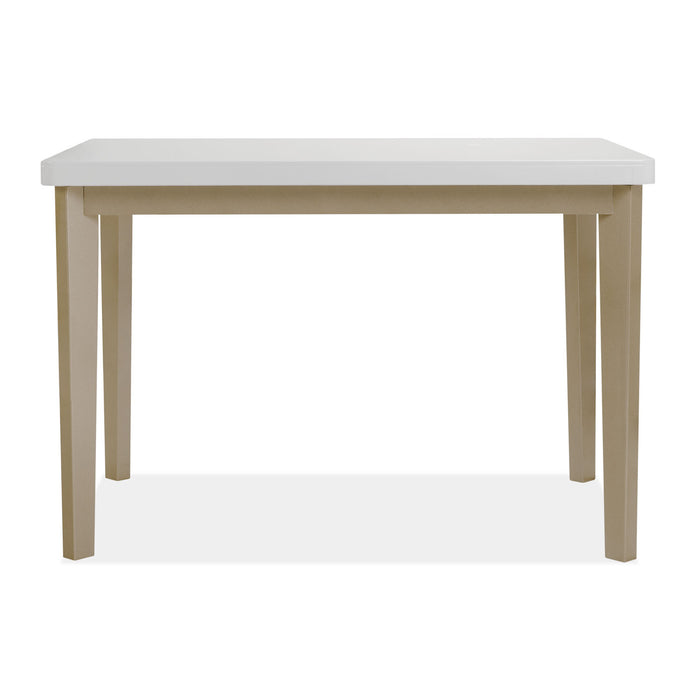 Comedor 6 Puestos Milu Velvet Suprema Sand, Champaña