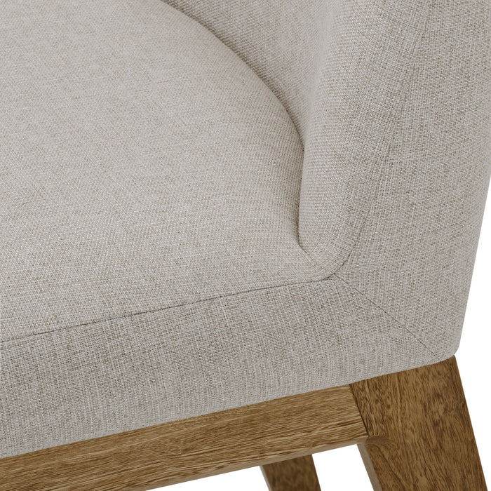 Comedor 6 Puestos Montana Lino klap Taupe, Natural