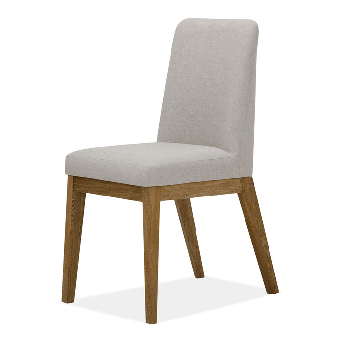 Comedor 6 Puestos Montana Lino klap Taupe, Natural
