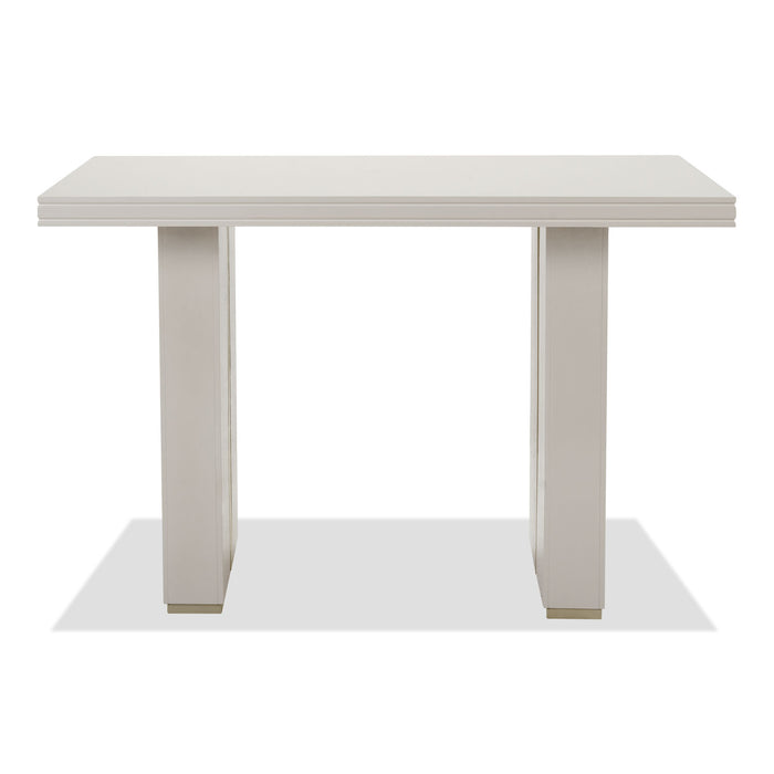 Comedor 4 Puestos Marcus Velvet Siena Avellana, Champaña