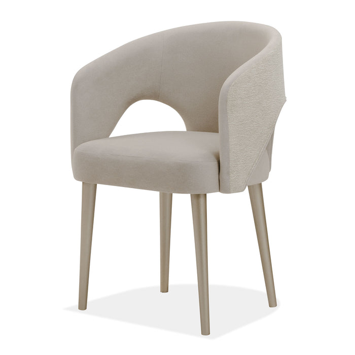 Comedor 8 Puestos Denver Velvet Beige, Champaña