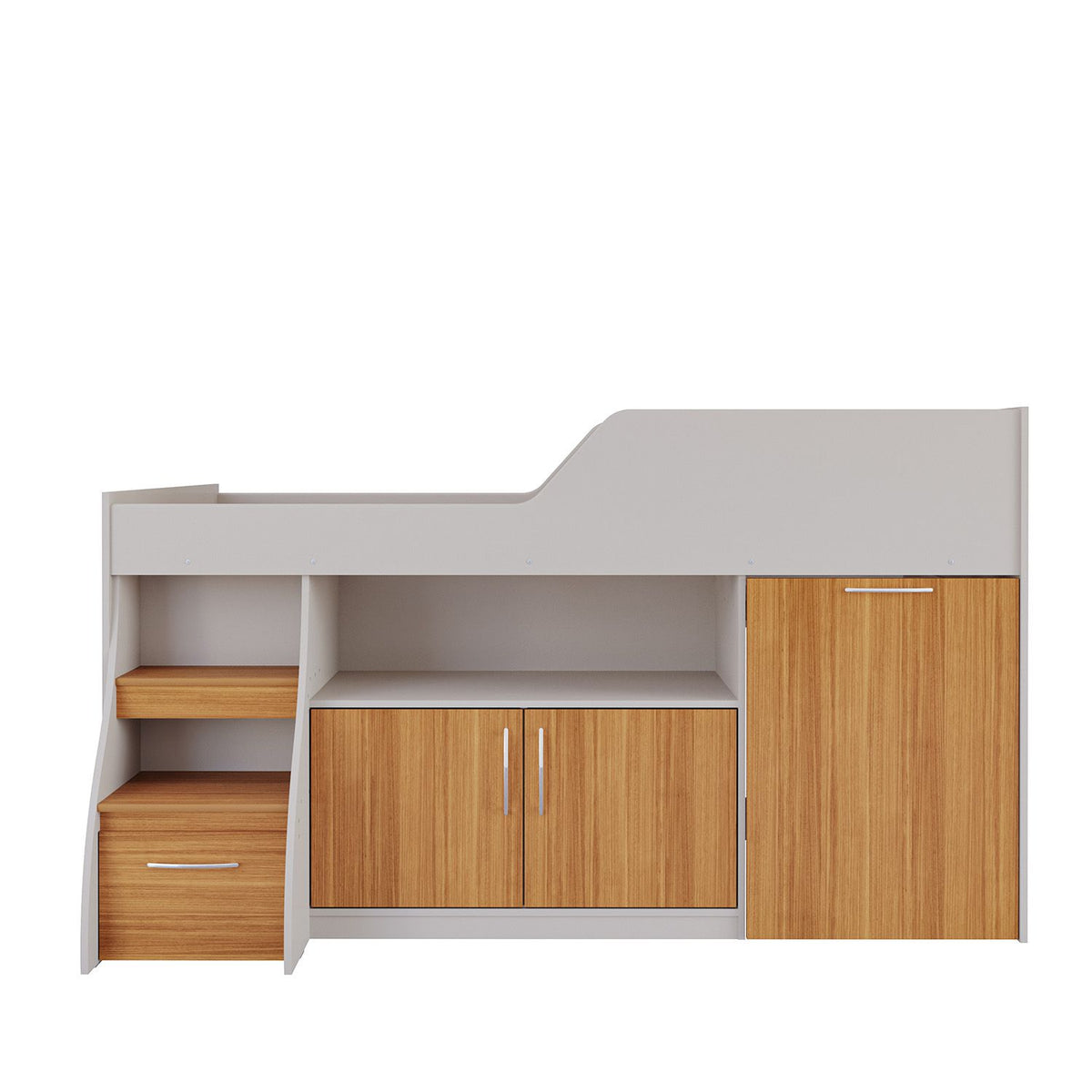 Cama Multifuncional Yara Off White, Natural
