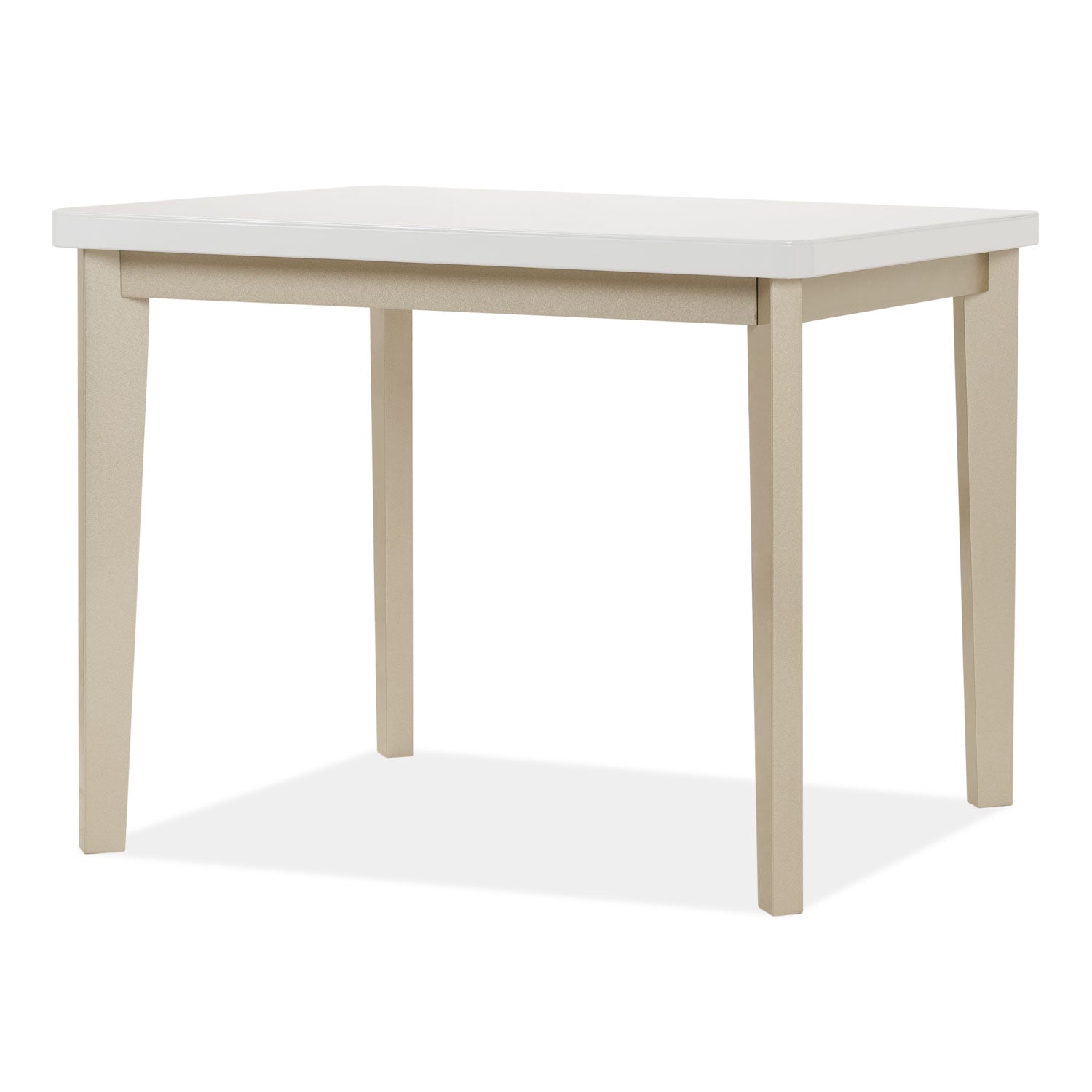 Comedor 4 Puestos Milu Velvet Suprema Sand, Champaña
