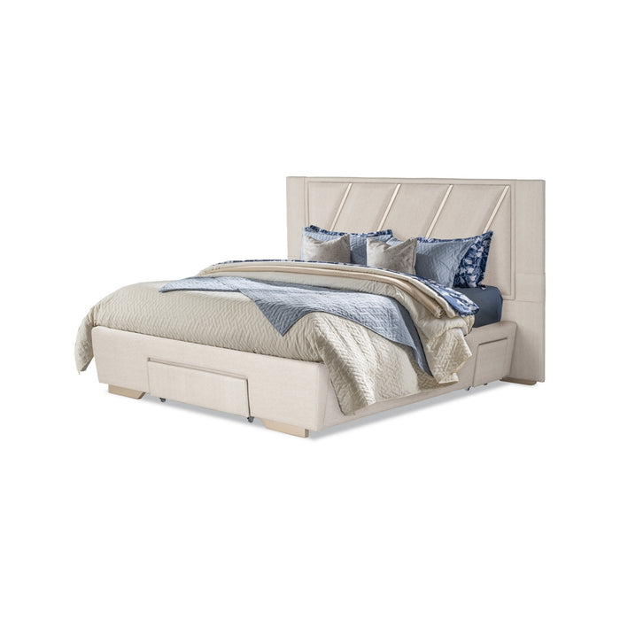 Cama Queen Kenni Perla, Champaña