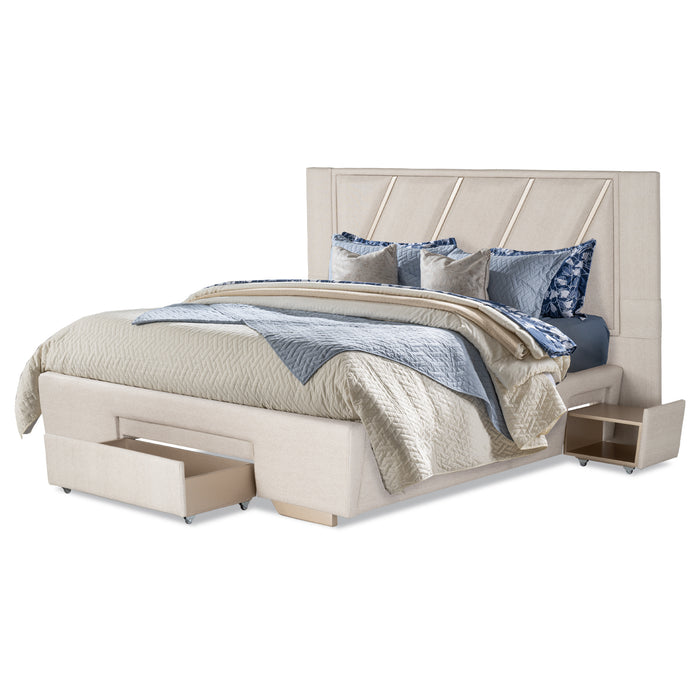 Cama Queen Kenni Perla, Champaña