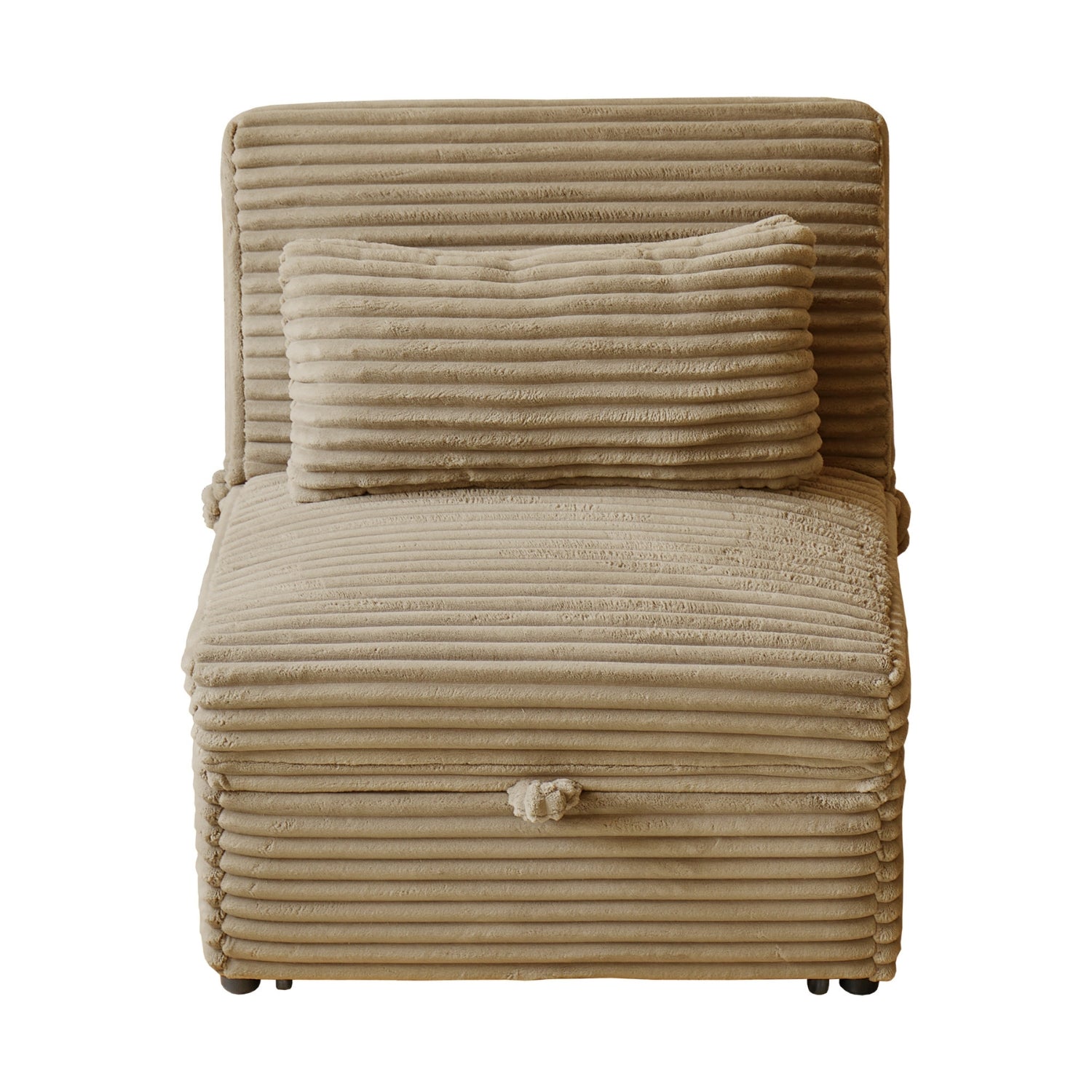 Sofá Cama Sherissa Velvet Beige